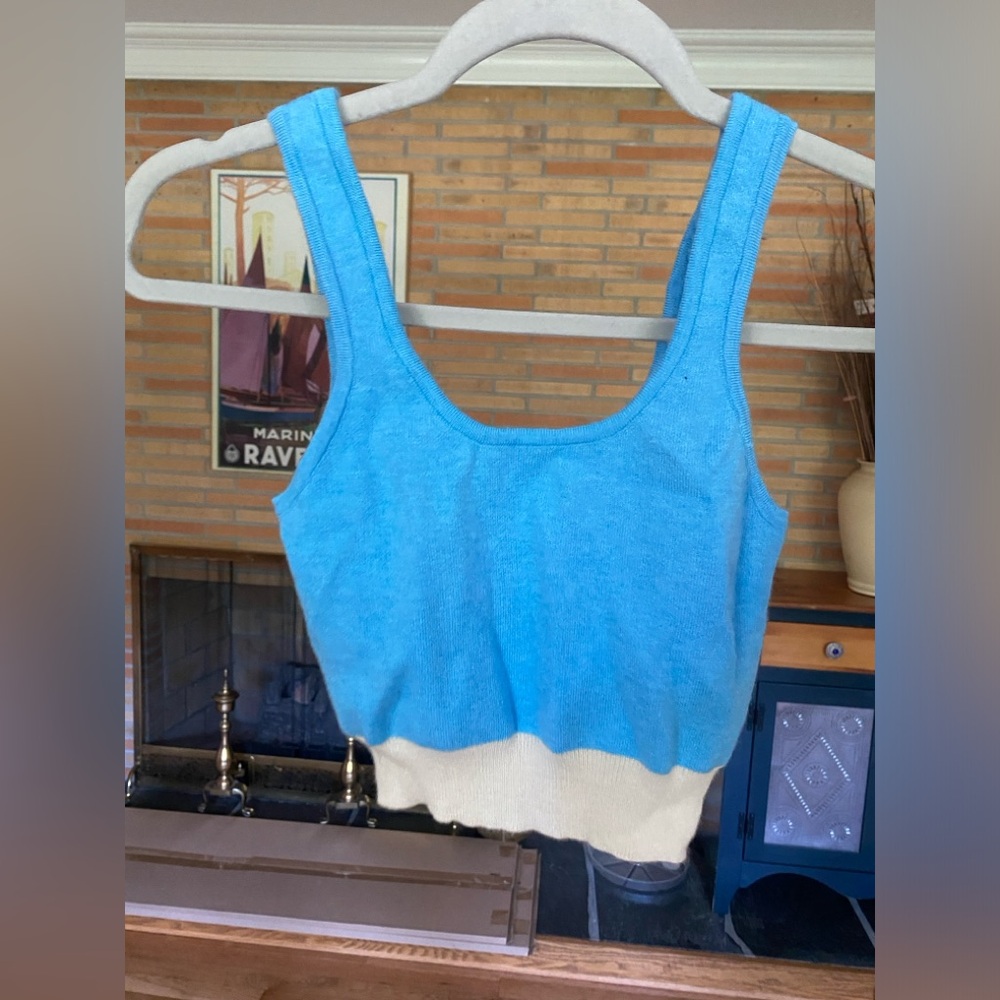 Kendall & Kylie Sweater Tank XS